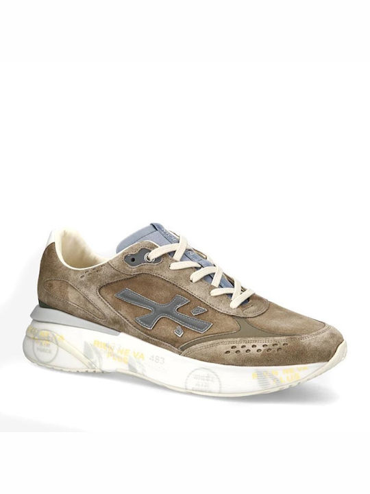 Premiata Moerun Ανδρικά Sneakers Μπεζ