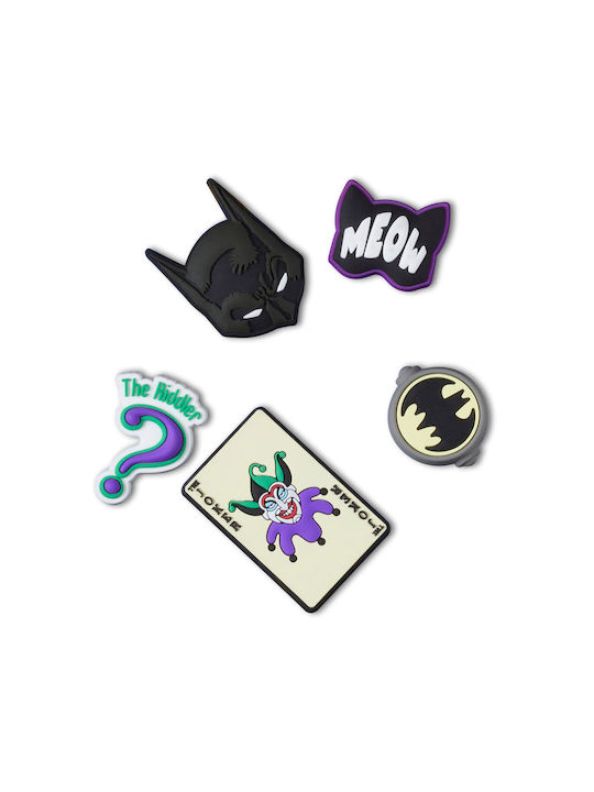 Crocs Jibbitz Charms Batman Multicolour 5 Pieces