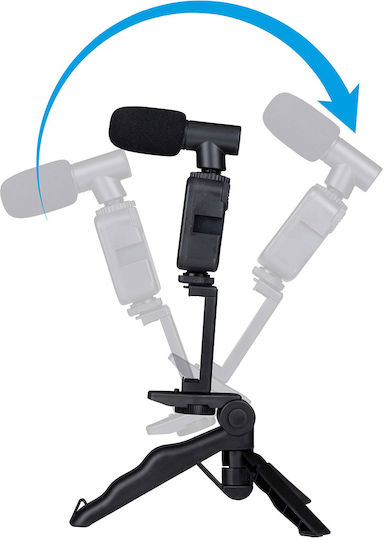 Grundig Selfie-Stick Handy-Stative Bluetooth mit Aufhelllicht Schwarz
