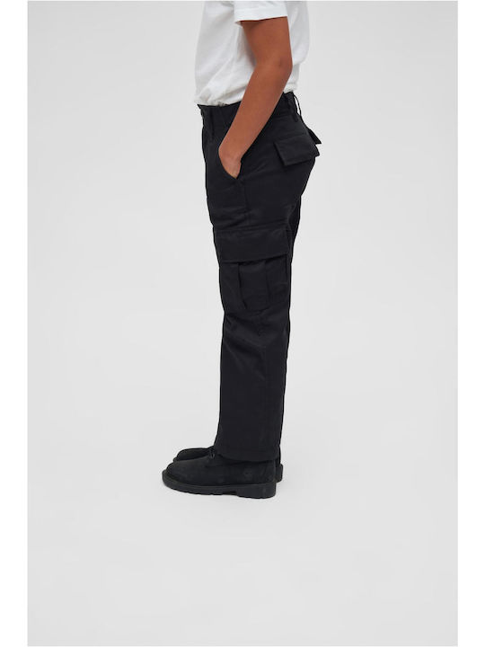 Brandit Kids Fabric Cargo Trousers black