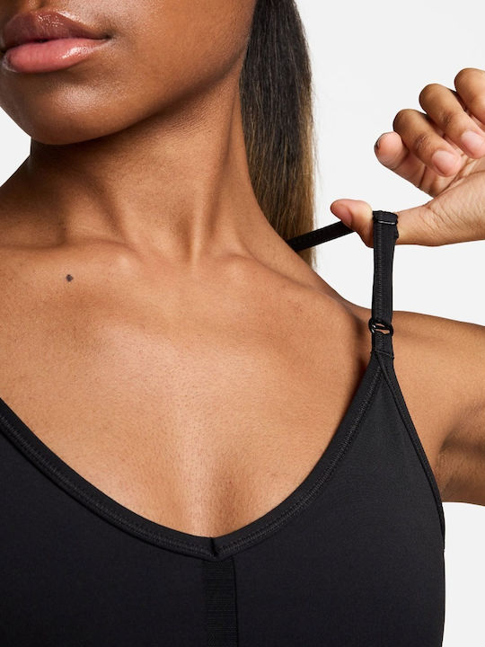 Dri-Fit Indy Women's Sports Bra with Light Padding Black