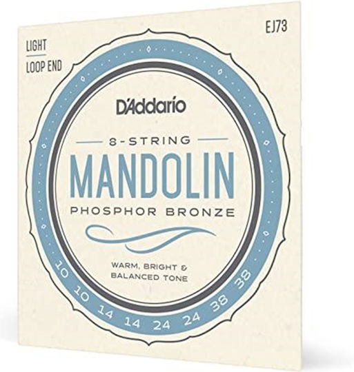 Daddario 8-String Mandolinsaiten Loop End Einstellen Phosphor-Bronze Μαντολίνου 10 - 38 Zoll Leicht