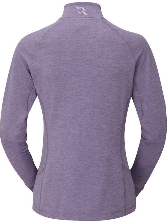 Fleece Jachetă de damă în Violet Culoare