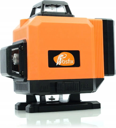 Rosfix Γραμμικό Αλφάδι Laser Πράσινης Δέσμης 3.7V
