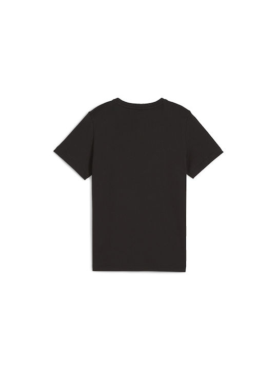 Puma Kinder-T-Shirt Schwarz