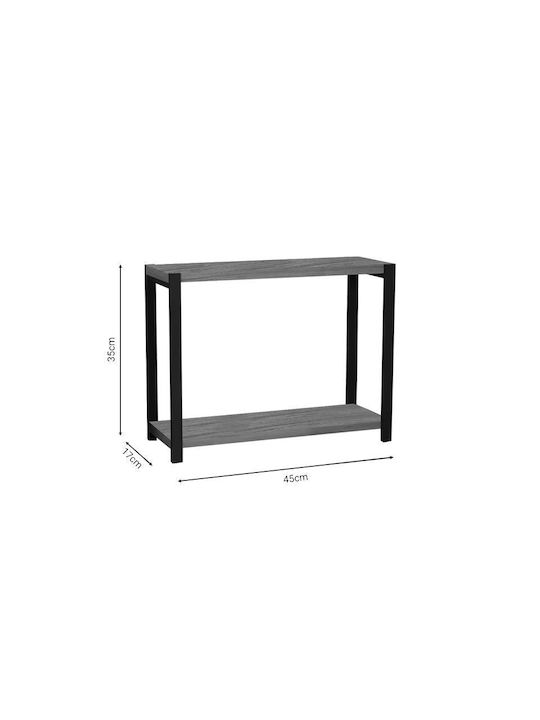 Pakketo Επιτραπέζια Βάση Lerf Πλαστική 45x17x35εκ. Μαύρη
