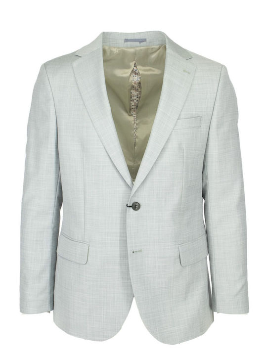 Freeman Clothing Ανδρικό Κοστούμι με Κανονική Εφαρμογή Πράσινο