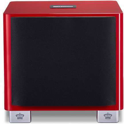 Rel Acoustics T/9x Kabellos Aktiv Subwoofer mit Lautsprecher 10" 300W Rot