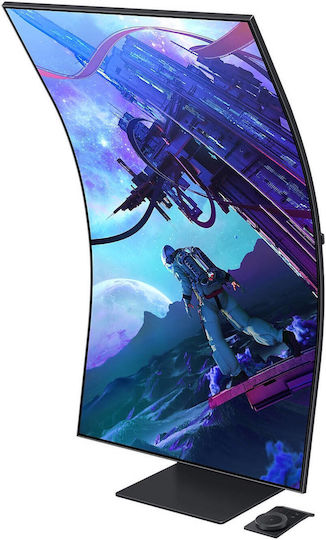 Samsung Odyssey Ark G97NC VA HDR Curbat Gaming Monitor 55" 4K 3840x2160 165Hz cu Timp de Răspuns 1ms GTG