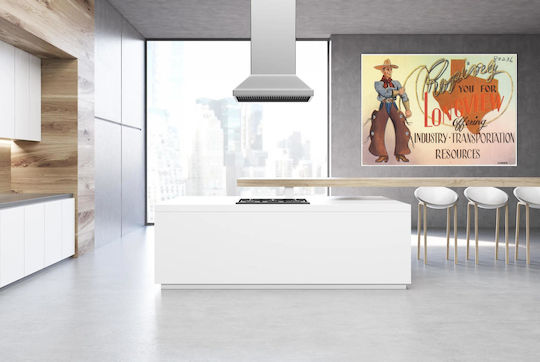 Roping You For Longview Offering, Industry - Transportation Resources Gemälde auf Leinwand 65x40cm
