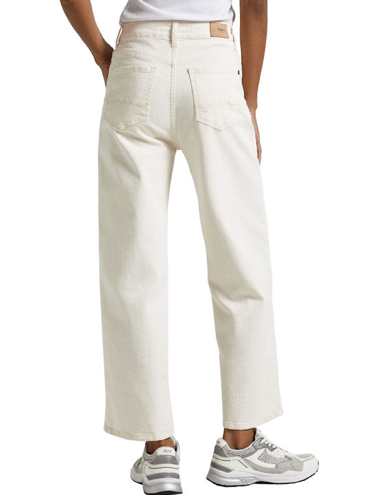 Pepe Jeans Women's Jean Trousers White