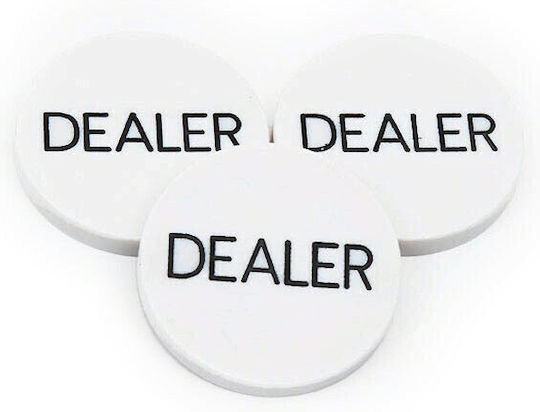 Ντιλερ Button 50mm Λευκο