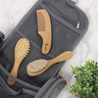 Bo Jungle Baby Brush & Comb 3pcs