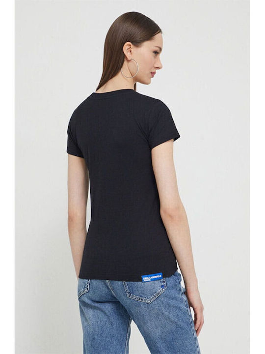 Bluza Damă Tricou Neagră