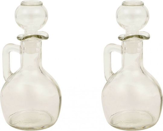 Excellent Houseware Σετ Λαδόξιδο Γυάλινο με Ροή 160ml
