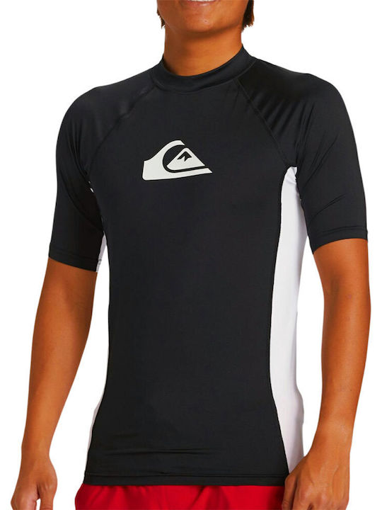 Quiksilver Everyday Men's Short Sleeve Sun Protection Shirt Black