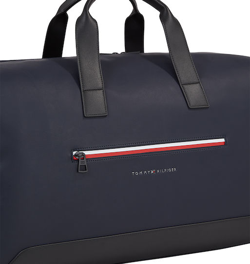 Tommy Hilfiger Essential Σακ Βουαγιάζ Μπλε Υφασμάτινο