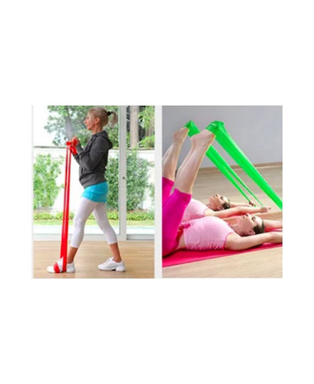 Elastisches Band Widerstandsbänder Mäßiges Grünes 0.15m