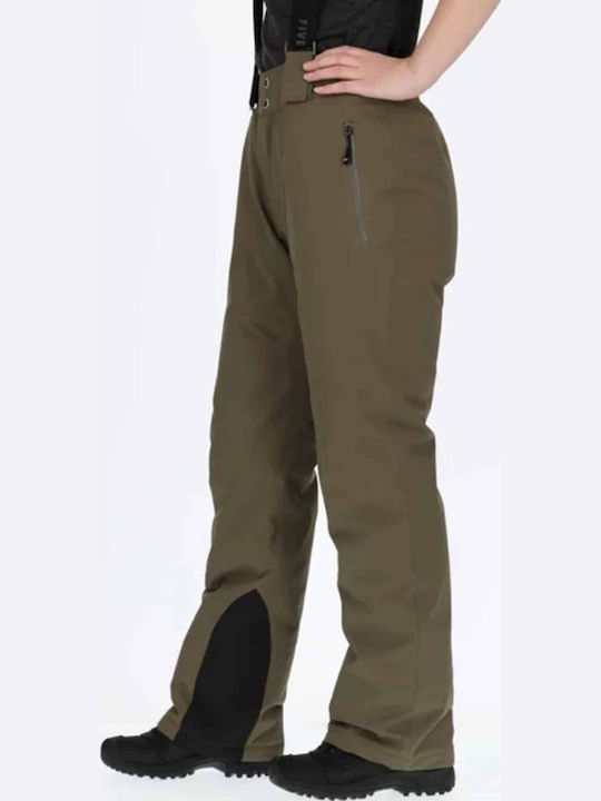 Five Seasons 33796-252 Kids Trousers for Ski & Snowboard Green