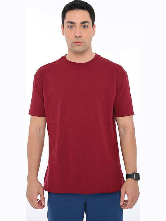 T-Shirt Burgundisch