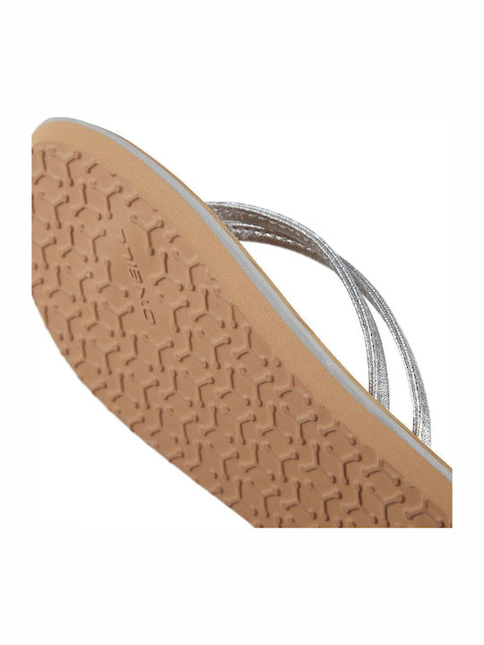 Παιδικές Σαγιονάρες Flip Flops Ασημί Ditsy Sandals