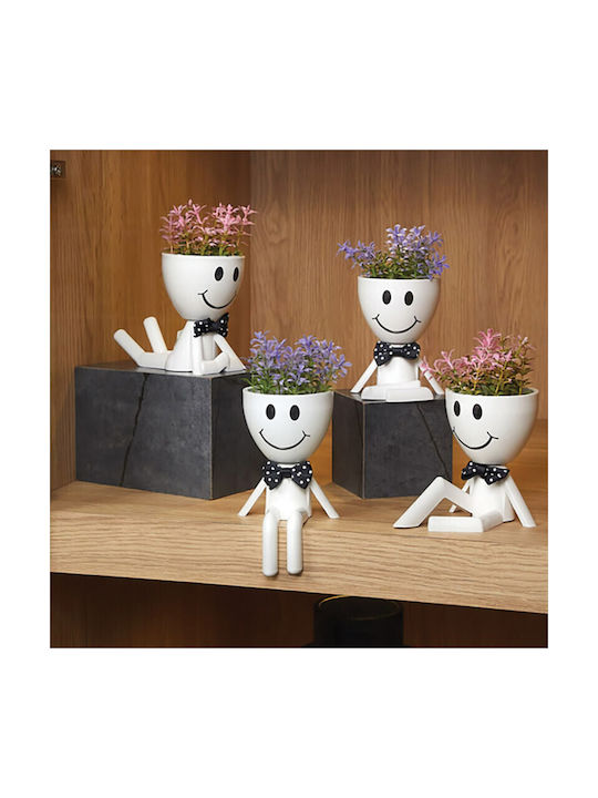 Artificial Plant in Small Pot 16cm (Various Colors) Viosarp