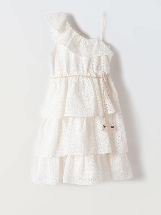 Evita Kids Dress White