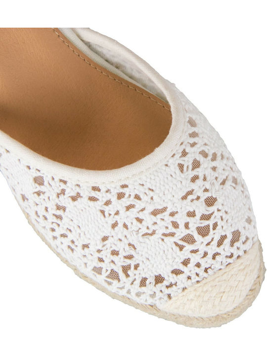 Silia D Women's Platform Espadrilles White