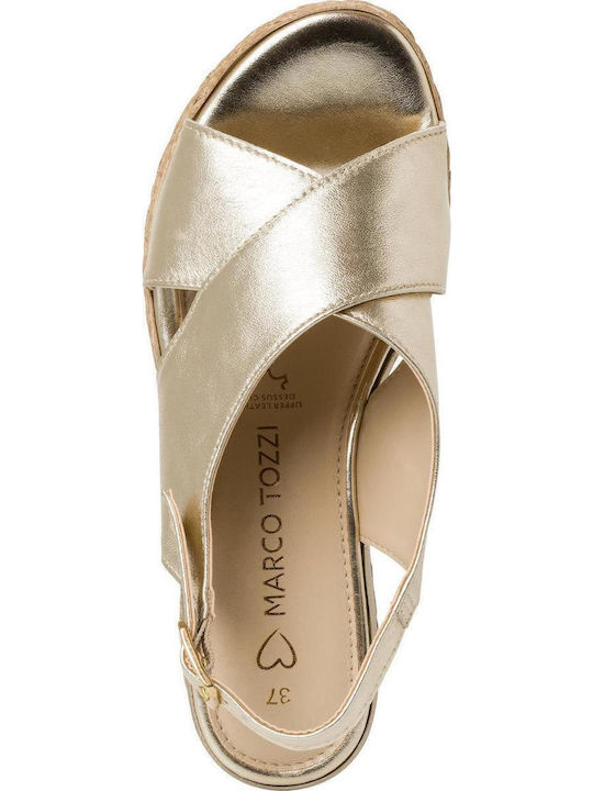 Damenplattformen Goldene