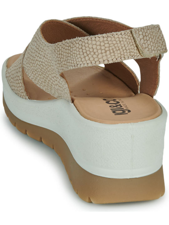 Women's Platform Shoes Beige