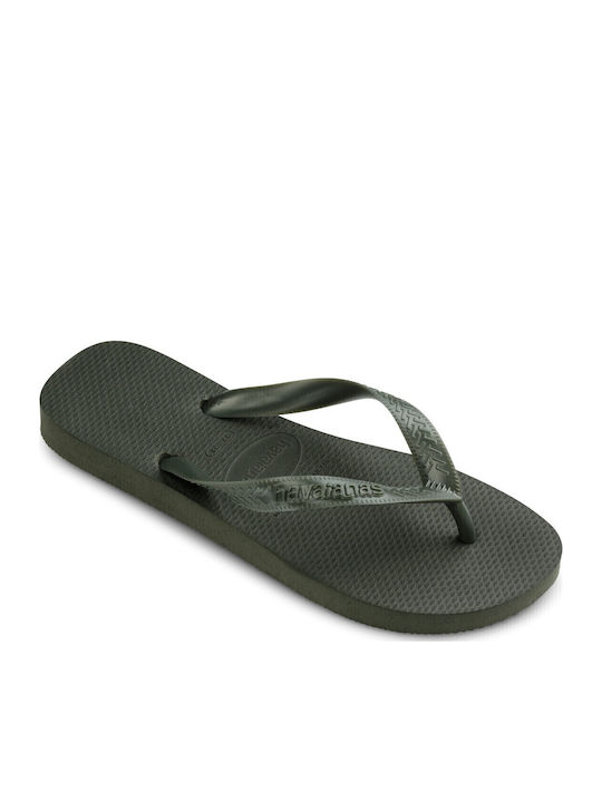 Top Tiras Senses Flip Flops In Khaki Colour