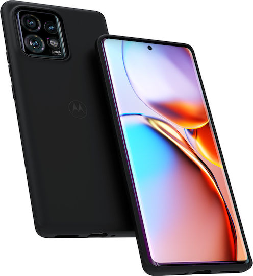 Motorola Umschlag Rückseite Schwarz (Motorola Edge 40 Pro)
