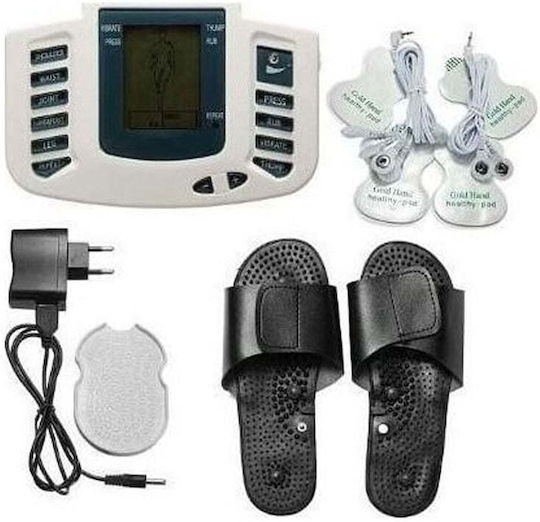 Massage & Muscle Toning Device Electrotherapy with Slippers Jr309a - Electronic Pulse Massager 145917