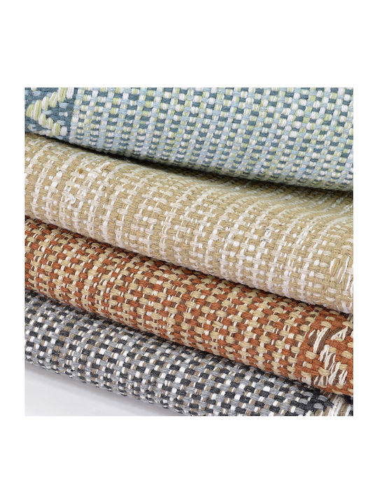 Lino Home Velmar Rectangular Kitchen Mat Rust 60x90εκ.
