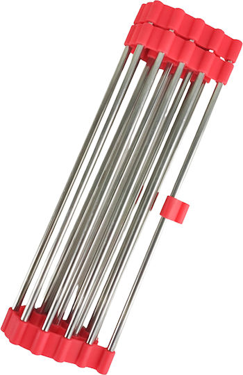 Решетка За Мивка От Inox Червена 28см