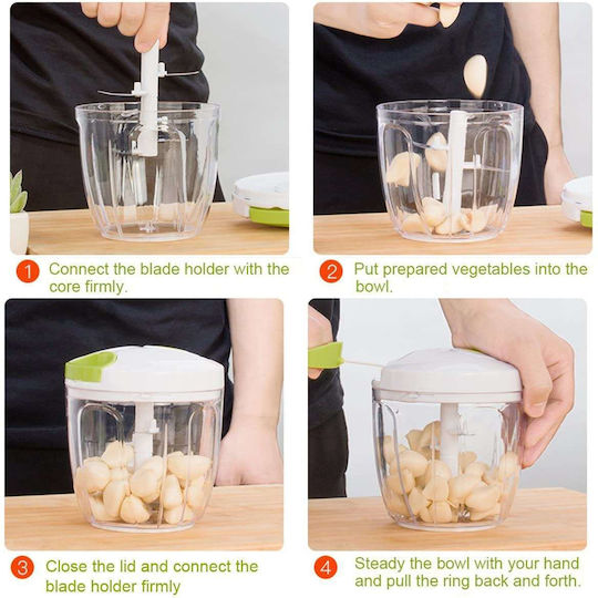 Stainless Steel Vegetable Chopper Manual