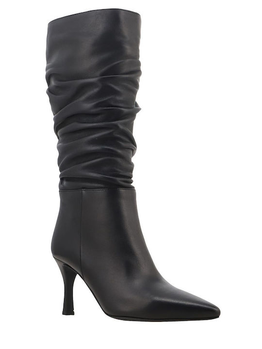 Kalogirou Leather Women's Boots Black