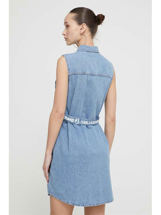 Karl Lagerfeld Mini Kleid Blue