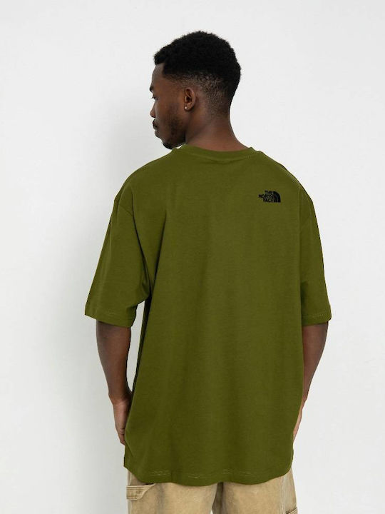 The North Face Men's Short Sleeve T-shirt Khaki