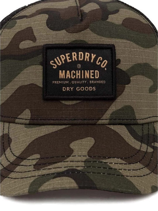 Superdry Jockey με Δίχτυ Χακί