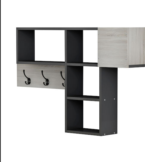 Harlan Entry Furniture with Hanger Gray 99.5x15x61cm