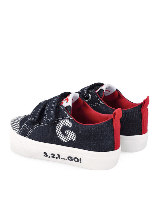 Παιδικά Sneakers με Σκρατς Μαύρα