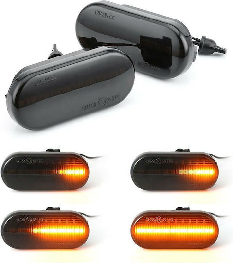 Depo Blitzlicht LED für Fiat Doblo / Fiorino / Großer Punkt / Idee / Linie / Multipla / Panda / Qubo / Stil 2Stück