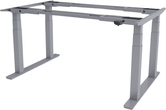 Action-Schreibtischblock - Grau 860-1400x700x700x625/1275mm
