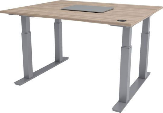 Action Desk Block - White 860-1400x700x700x625/1275mm