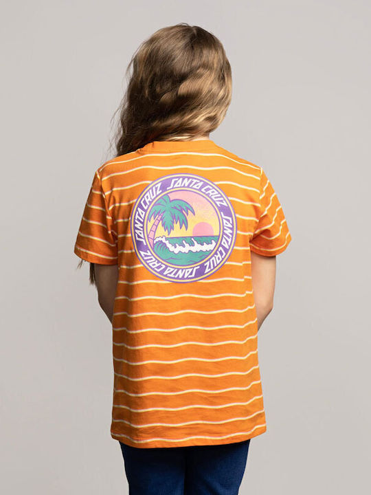Kinder-T-Shirt Orange