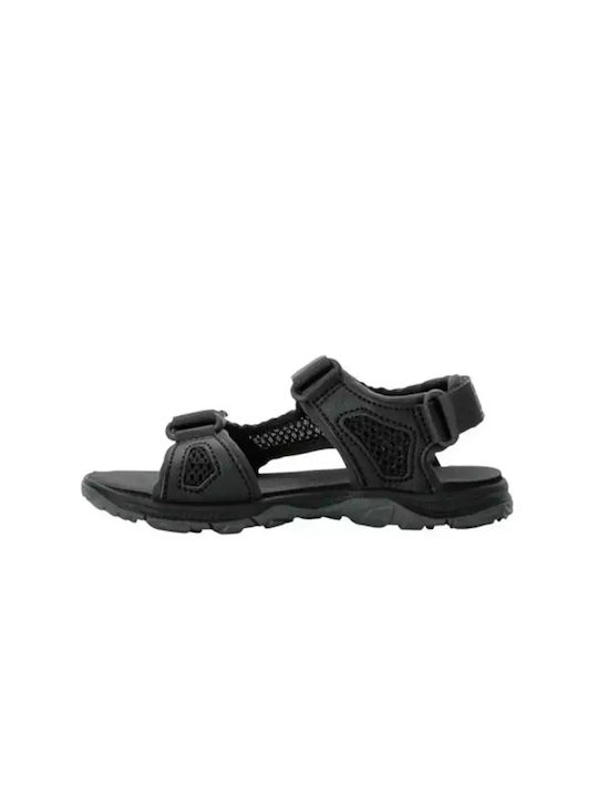 Jack Wolfskin Kinder Sandalen Taraco Beach Schwarz