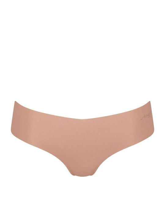 Hipster Γυναικεία Slip 2Pack χωρίς Ραφές Σοκολατί