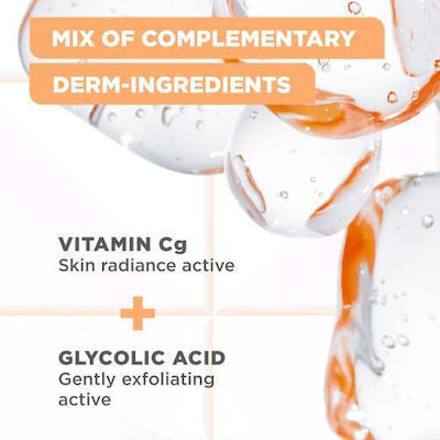 Mixa Vitamin C & Glycolic Acid Serum Gesicht mit Vitamin C für Falten 30ml