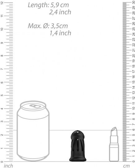 Mancage Penis Cage in Black Color